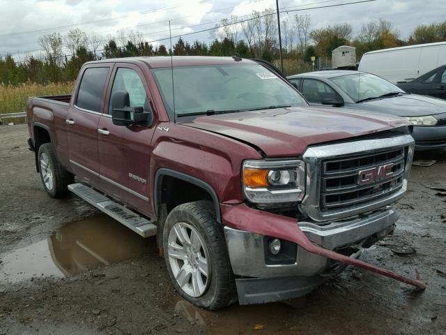 3GTU2VEC4EG471292 - 2014 GMC SIERRA K15 BURGUNDY photo 1