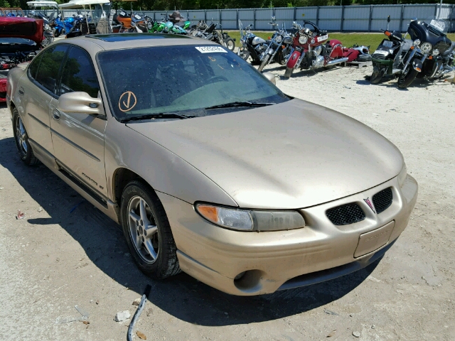 1G2WP52K2YF254839 - 2000 PONTIAC GRAND PRIX GOLD photo 1