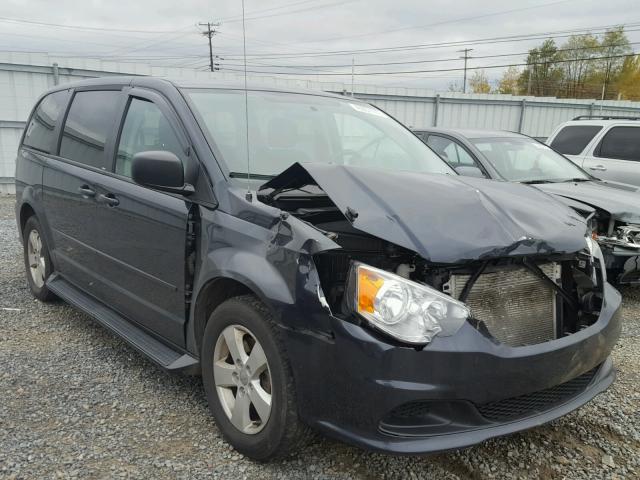 2C4RDGBG3DR659426 - 2013 DODGE GRAND CARA BLUE photo 1