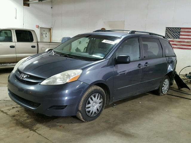 5TDZA23C86S446814 - 2006 TOYOTA SIENNA CE GRAY photo 2