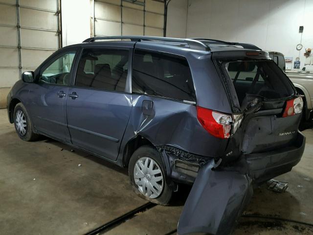 5TDZA23C86S446814 - 2006 TOYOTA SIENNA CE GRAY photo 3