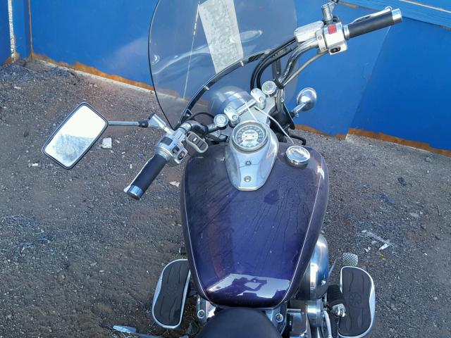 JYAVM01Y02A006744 - 2002 YAMAHA XVS65 BASE PURPLE photo 5