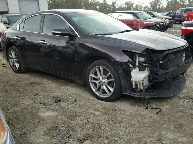 1N4AA5AP6AC846617 - 2010 NISSAN MAXIMA S BLACK photo 1