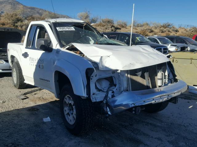 1GTDT196258268451 - 2005 GMC CANYON WHITE photo 1