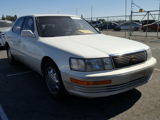 JT8UF11E4P0149603 - 1993 LEXUS LS WHITE photo 1