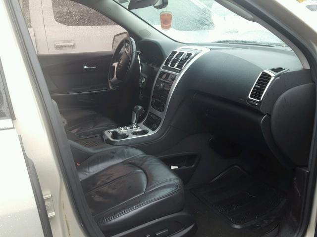 1GKKVSED1CJ114903 - 2012 GMC ACADIA SLT ოქროსფერი ფოტო 5