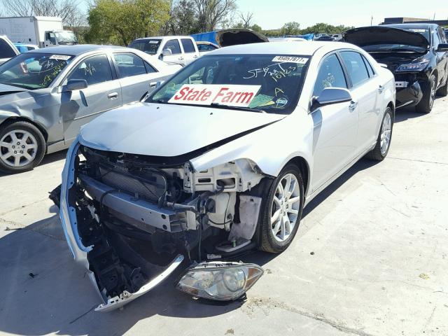 1G1ZK57B09F173851 - 2009 CHEVROLET MALIBU SILVER photo 2