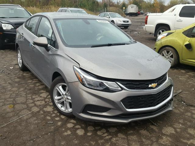 1G1BE5SM5H7246075 - 2017 CHEVROLET CRUZE LT GRAY photo 1