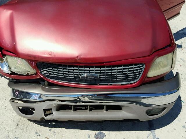 1FMRU17W22LA48401 - 2002 FORD EXPEDITION RED photo 7