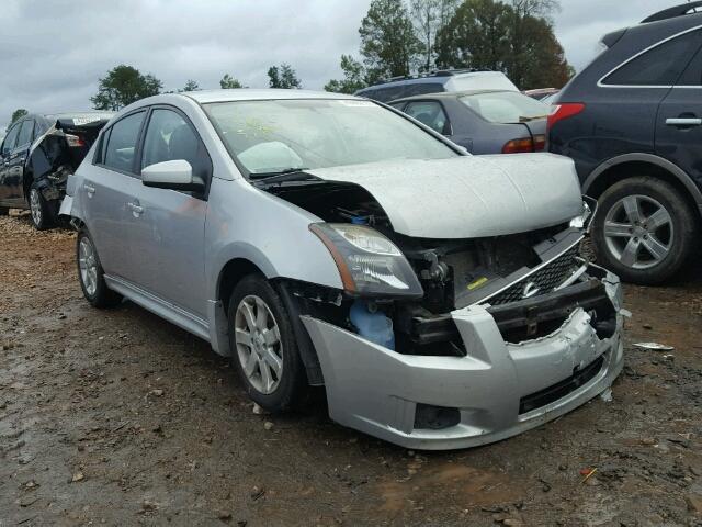 3N1AB6AP2CL682967 - 2012 NISSAN SENTRA 2.0 SILVER photo 1