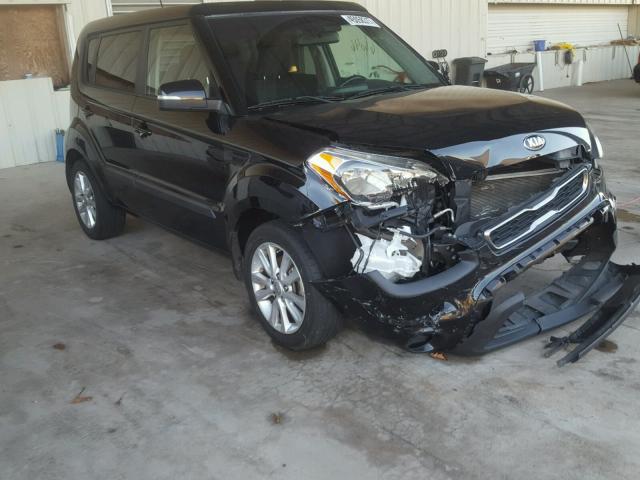 KNDJT2A63D7625208 - 2013 KIA SOUL BLACK photo 1