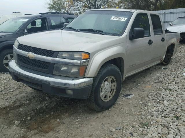 1GCDT136358118244 - 2005 CHEVROLET COLORADO SILVER photo 2