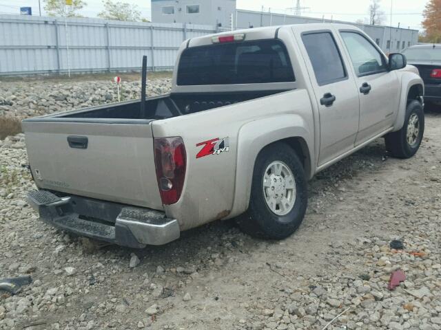 1GCDT136358118244 - 2005 CHEVROLET COLORADO SILVER photo 4