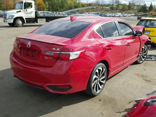 19UDE2F87HA008793 - 2017 ACURA ILX PREMIU RED photo 4