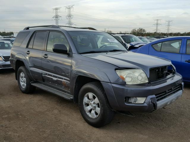 JTEBU14R240022997 - 2004 TOYOTA 4RUNNER GRAY photo 1