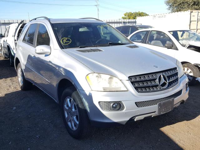 4JGBB86E86A091733 - 2006 MERCEDES-BENZ ML 350 SILVER photo 1