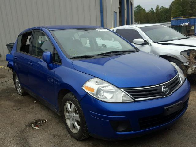 3N1BC1CP4CK811458 - 2012 NISSAN VERSA BLUE photo 1