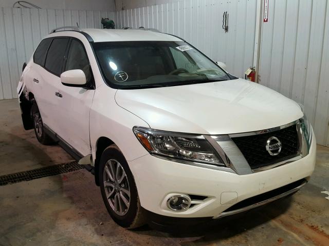 5N1AR2MN5FC666317 - 2015 NISSAN PATHFINDER WHITE photo 1