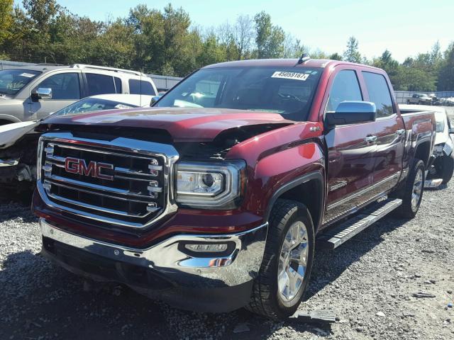 3GTU2NEC5HG213576 - 2017 GMC SIERRA MAROON photo 2