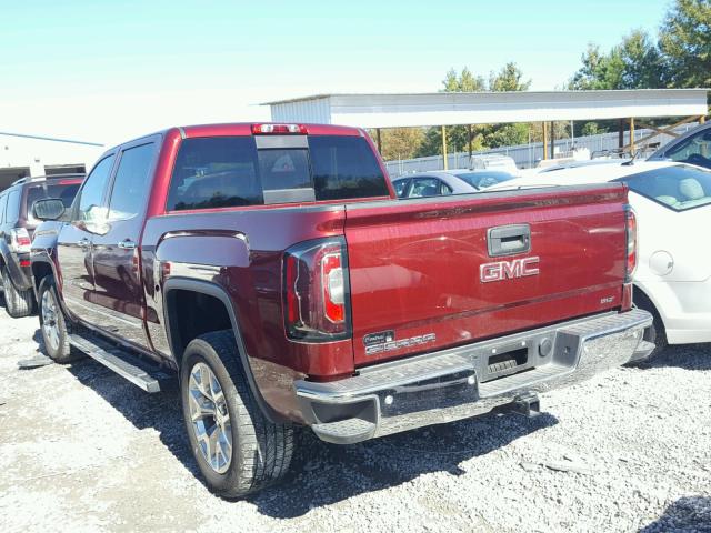 3GTU2NEC5HG213576 - 2017 GMC SIERRA MAROON photo 3