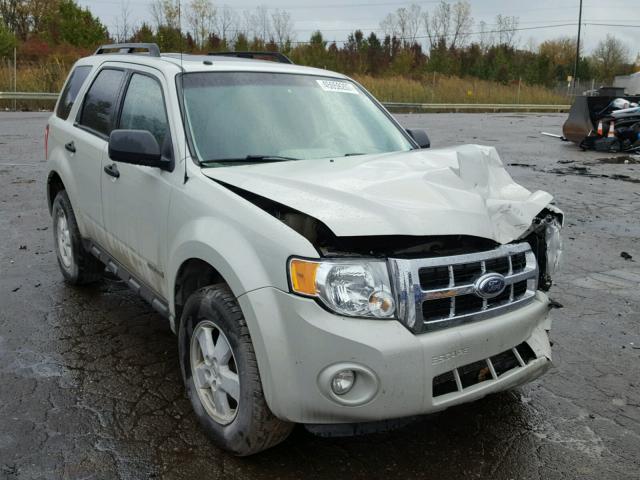 1FMCU93Z38KD98798 - 2008 FORD ESCAPE XLT CREAM photo 1