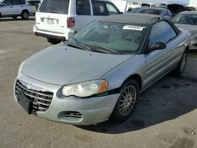 1C3EL45X05N659950 - 2005 CHRYSLER SEBRING GRAY photo 2