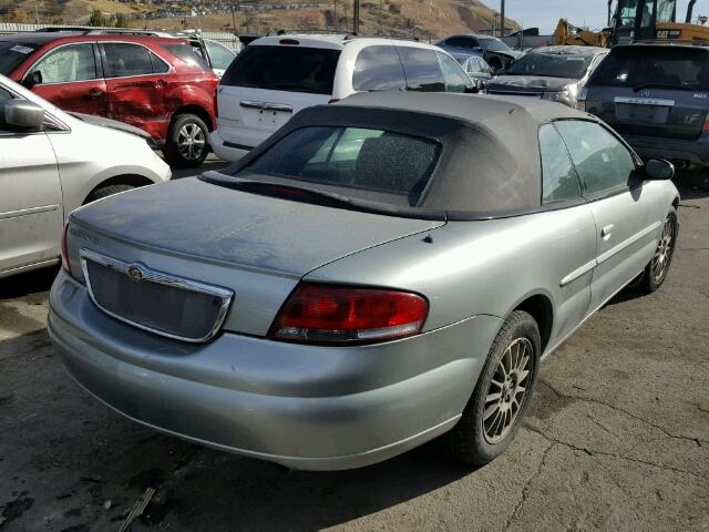 1C3EL45X05N659950 - 2005 CHRYSLER SEBRING GRAY photo 4