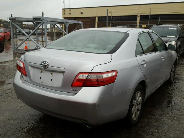 4T1BE46K57U572562 - 2007 TOYOTA CAMRY NEW SILVER photo 4