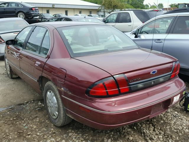 2G1WL52M3X9233846 - 1999 CHEVROLET LUMINA BAS MAROON photo 3