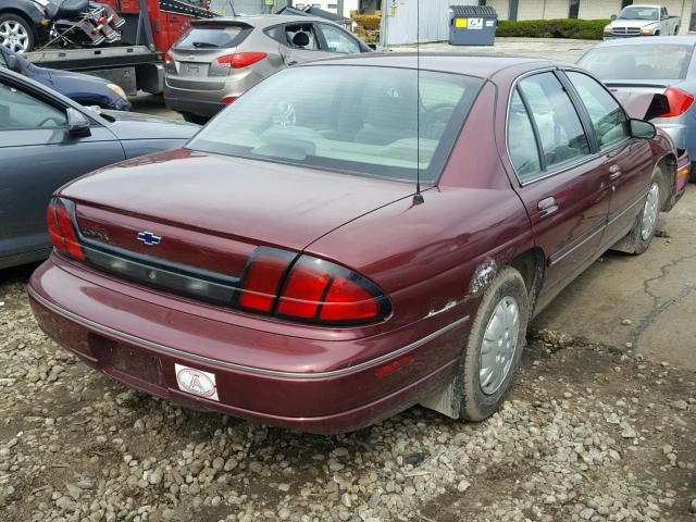 2G1WL52M3X9233846 - 1999 CHEVROLET LUMINA BAS MAROON photo 4