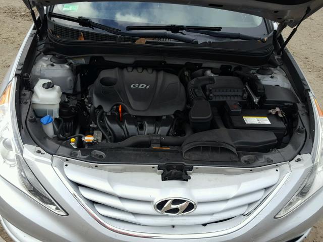 5NPEB4AC7BH299623 - 2011 HYUNDAI SONATA GLS GRAY photo 7