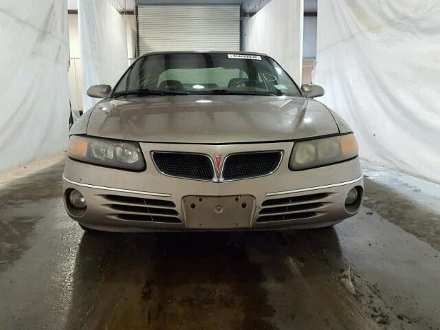 1G2HX54KX14228965 - 2001 PONTIAC BONNEVILLE TAN photo 9