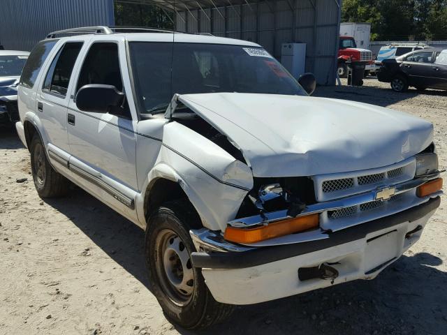 1GNDT13W7Y2174248 - 2000 CHEVROLET BLAZER WHITE photo 1