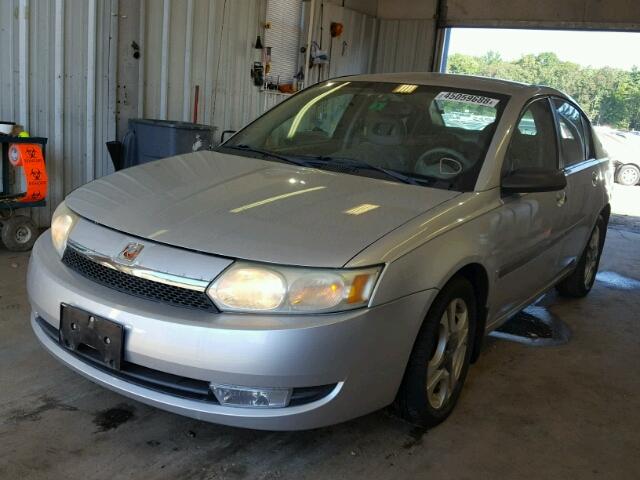 1G8AL52F13Z148064 - 2003 SATURN ION LEVEL SILVER photo 2