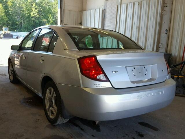 1G8AL52F13Z148064 - 2003 SATURN ION LEVEL SILVER photo 3