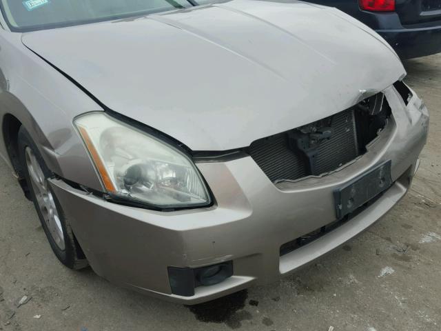 1N4BA41E97C843314 - 2007 NISSAN MAXIMA SE TAN photo 9