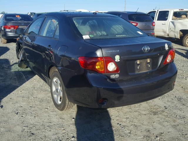 1NXBU4EE7AZ225370 - 2010 TOYOTA COROLLA GRAY photo 3