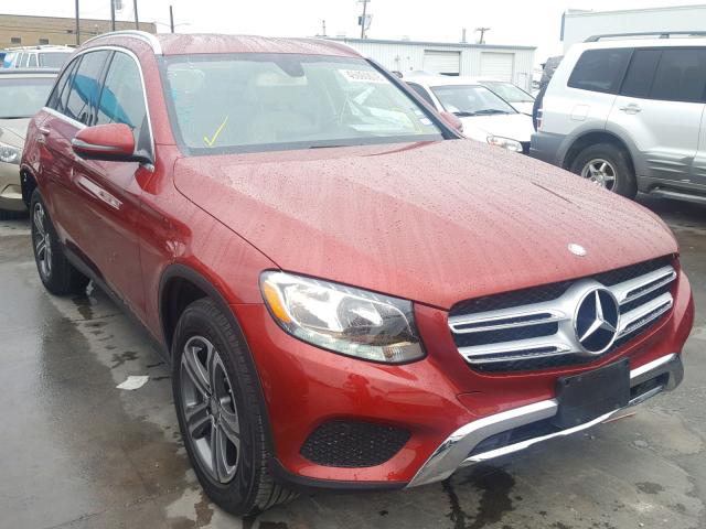 WDC0G4JB8GF094990 - 2016 MERCEDES-BENZ GLC 300 BURGUNDY photo 1