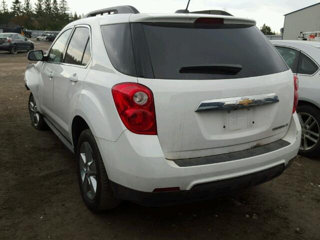 2GNALCEK6F6406685 - 2015 CHEVROLET EQUINOX LT WHITE photo 3