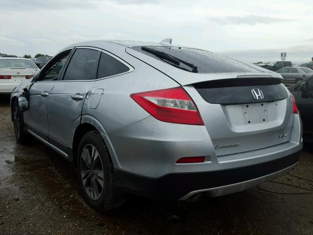 5J6TF2H50DL006256 - 2013 HONDA CROSSTOUR SILVER photo 3