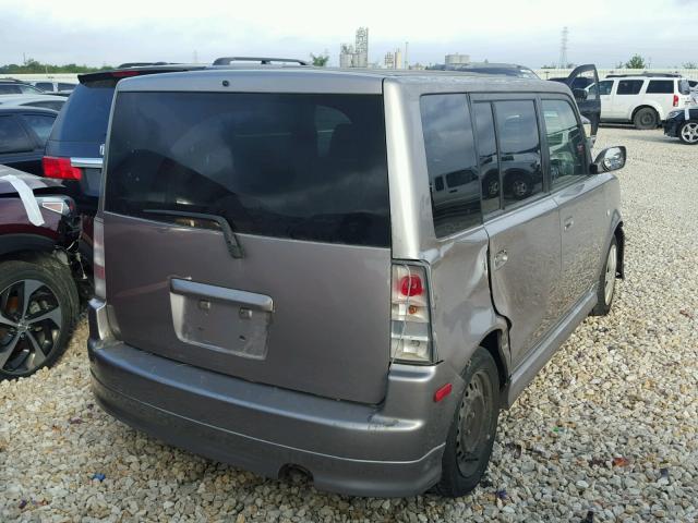 JTLKT324854006795 - 2005 TOYOTA SCION XB GOLD photo 4