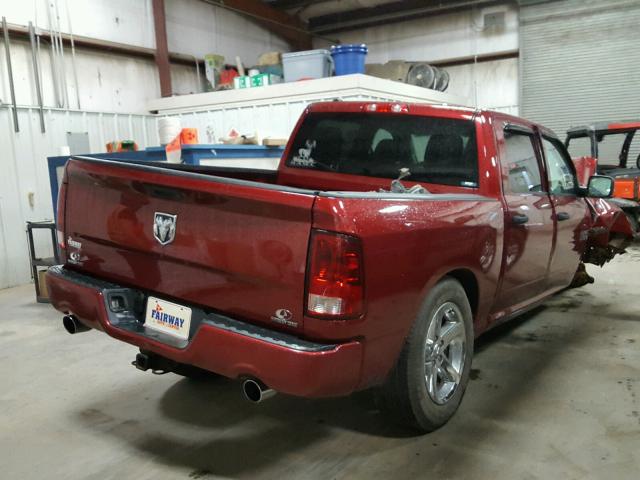 1C6RR6KT7DS544259 - 2013 RAM 1500 ST RED photo 4