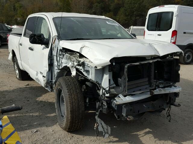 1N6AA1EJ5HN507352 - 2017 NISSAN TITAN WHITE photo 1