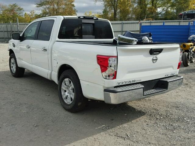 1N6AA1EJ5HN507352 - 2017 NISSAN TITAN WHITE photo 3