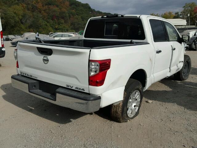 1N6AA1EJ5HN507352 - 2017 NISSAN TITAN WHITE photo 4