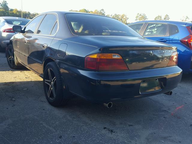 19UUA5674YA054800 - 2000 ACURA 3.2TL GREEN photo 3