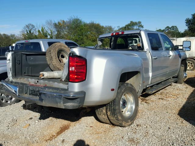 1GT42WC88GF119793 - 2016 GMC SIERRA K35 SILVER photo 4