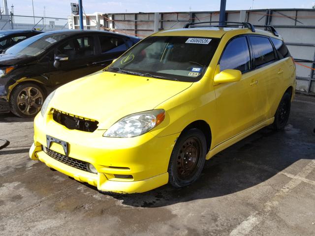 2T1KR32E44C180037 - 2004 TOYOTA COROLLA MA YELLOW photo 2