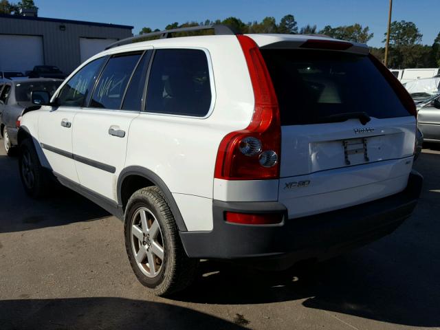 YV4CZ592X61283429 - 2006 VOLVO XC90 WHITE photo 3