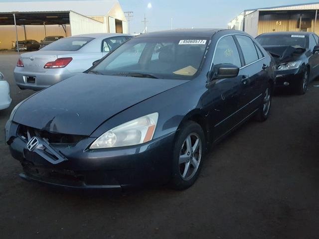 1HGCM55814A168292 - 2004 HONDA ACCORD EX GRAY photo 2